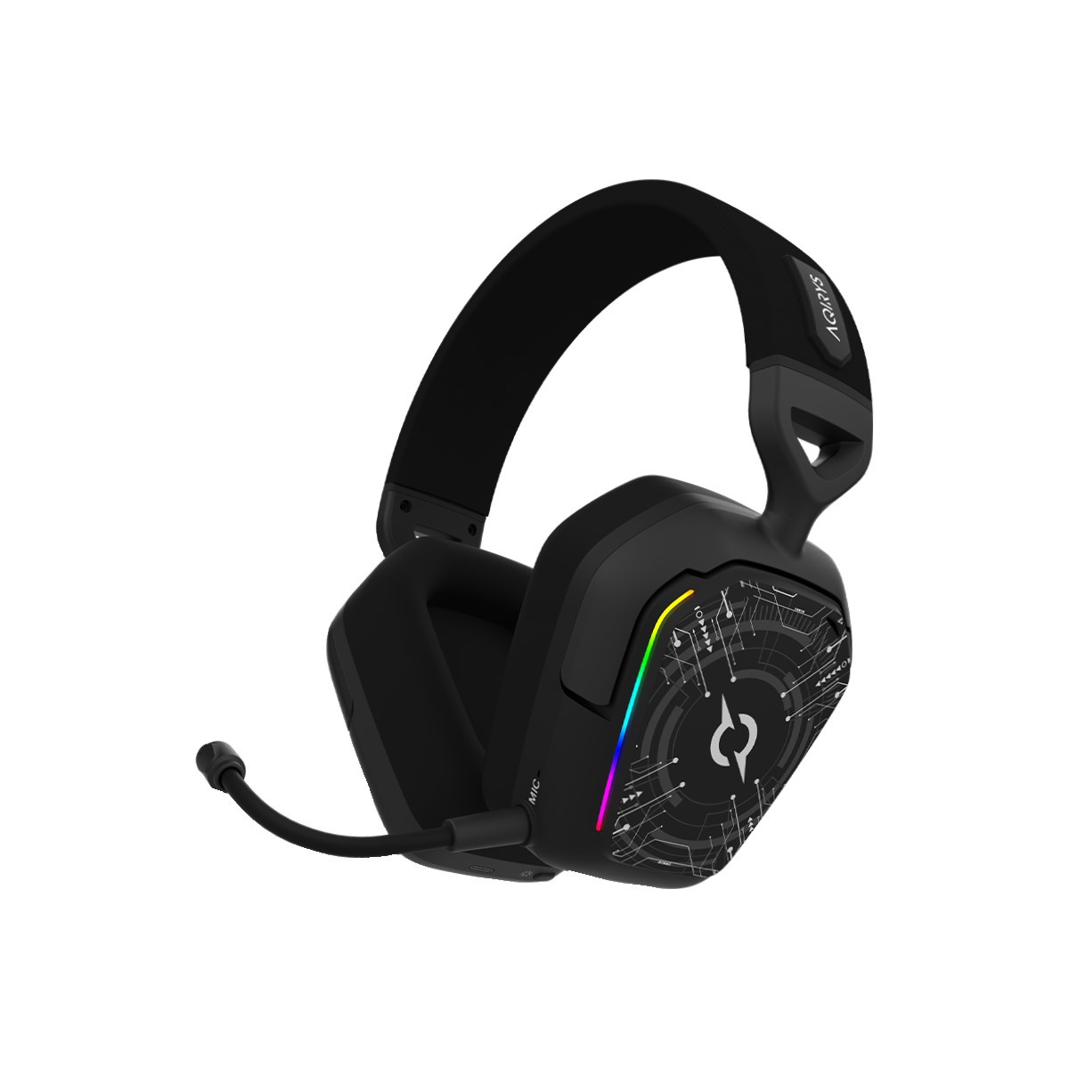 CASQUE MICRO GAMER SANS FIL ALNAIR AQIRYS NOIR