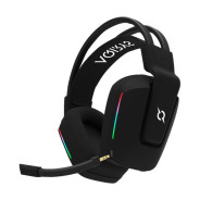 MICRO CASQUE GAMER SANS FIL AQIRYS ALYA STÉRÉO 3D – BLANC