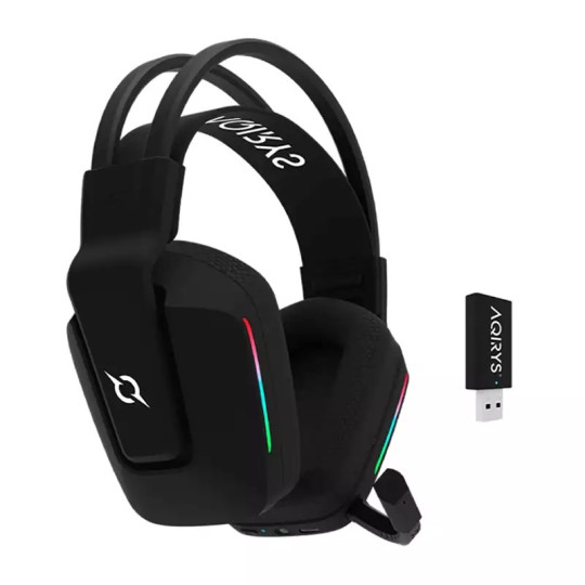 MICRO CASQUE GAMER SANS FIL AQIRYS ALYA STÉRÉO 3D – BLANC