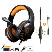 CASQUE GAMING SPIRIT OF GAMER PRO-H3 / ORANGE / NOIR