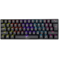 CLAVIER GAMING MÉCANIQUE WHITE SHARK ASHIKO GK-2202 / RED SWITCH / NOIR