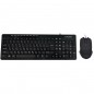 ENSEMBLE CLAVIER ET SOURIS FILAIRES USB CROWN / NOIR