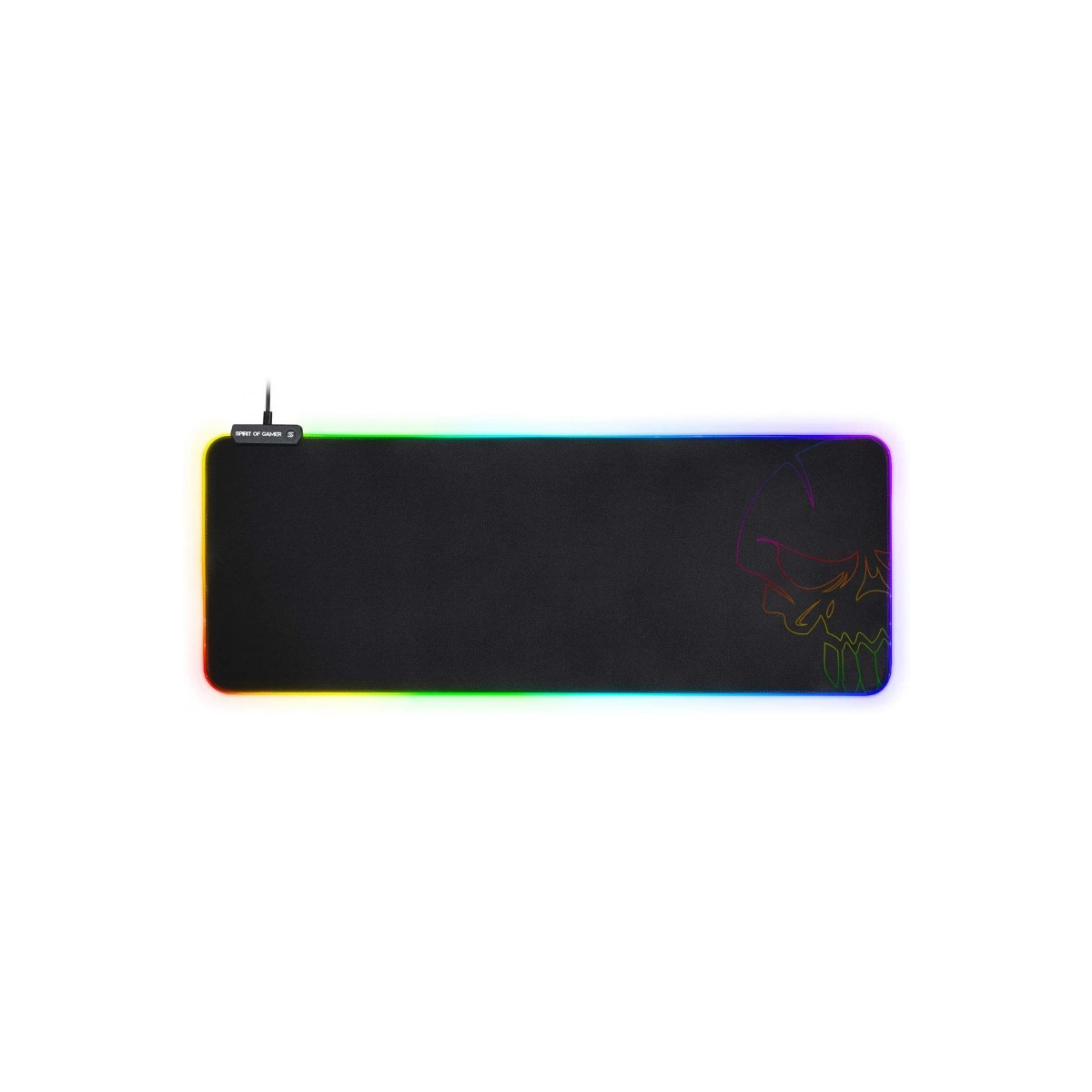 TAPIS SOURIS GAMING SPIRIT OF GAMER SKULL RGB – XXL