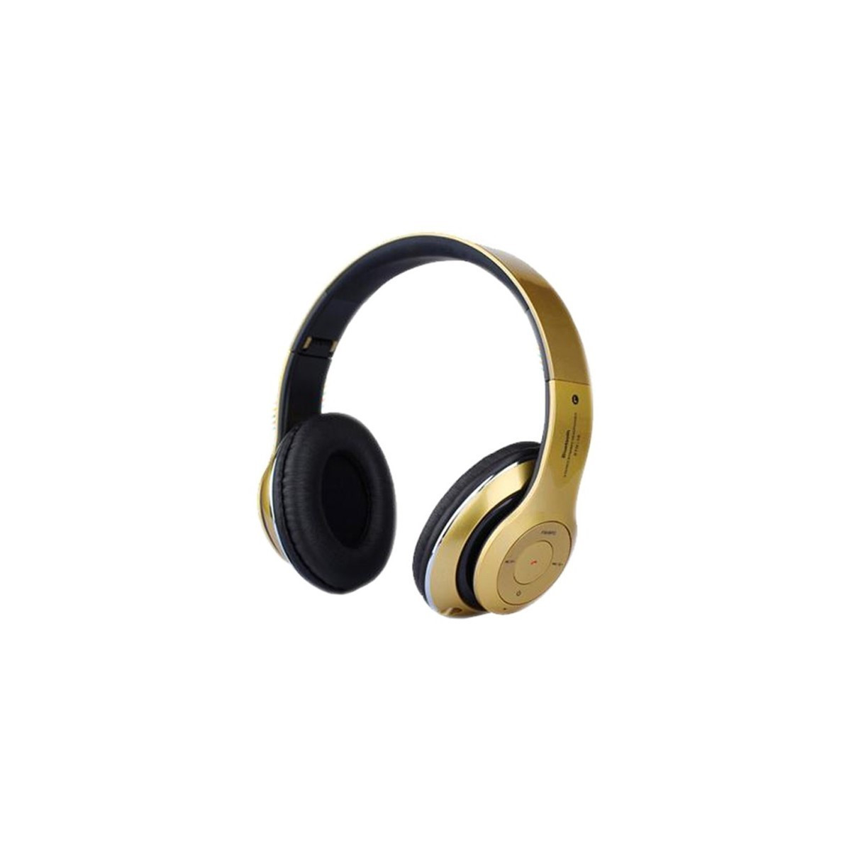 CASQUE MICRO PLIABLE BLUETOOTH SANS FIL STN-13 / GOLD