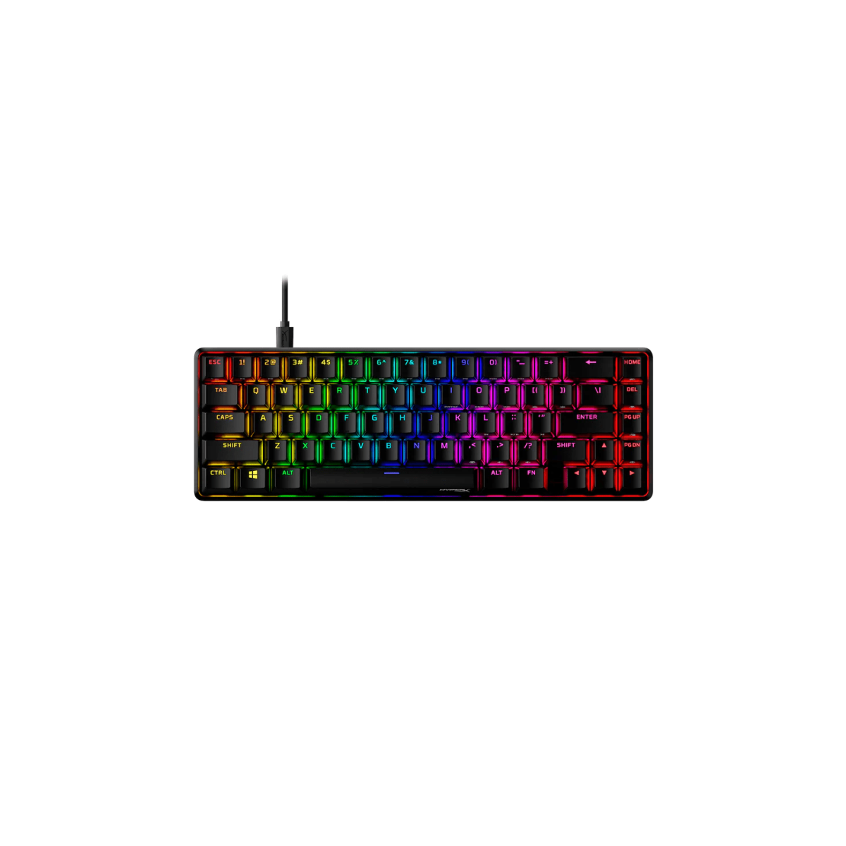 CLAVIER FILAIRE GAMING HYPERX ALLOY ORIGINS 65-RED SWITCHES