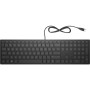 CLAVIER FILAIRE AZERTY HP PAVILION 300 / NOIR