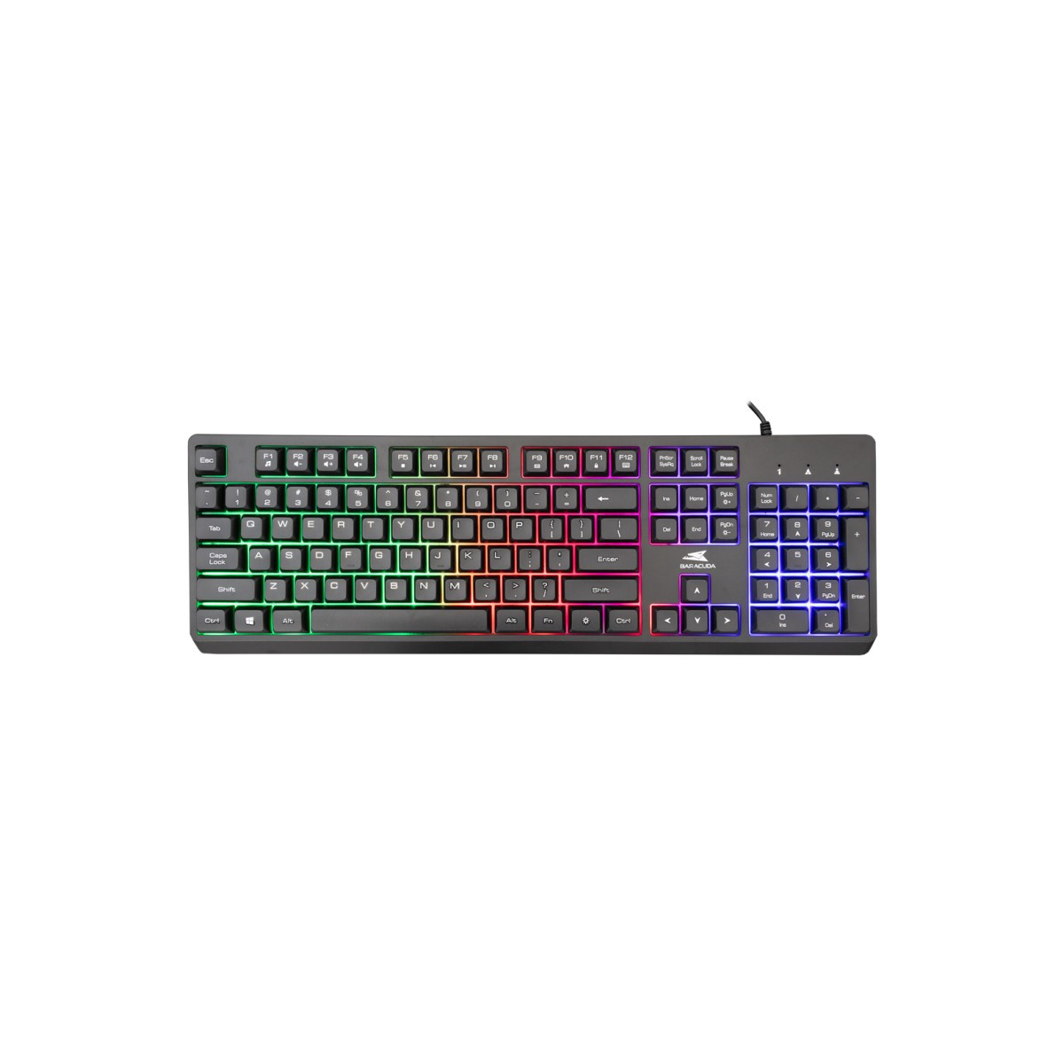 CLAVIER GAMING BARACUDA BGK-02114 STARFISH / NOIR