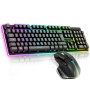 ENSEMBLE CLAVIER ET SOURIS GAMER SANS FIL SPIRIT OF GAMER ULTIMATE 600 / NOIR