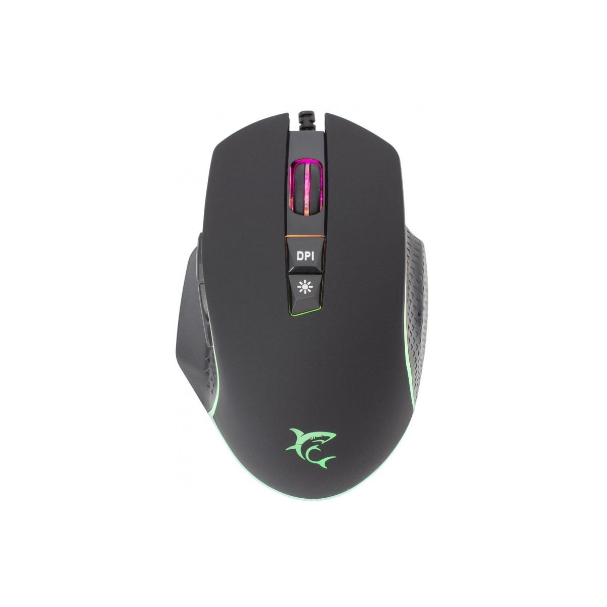 SOURIS GAMER WHITE SHARK GARETH RGB - GM-5009 - NOIR