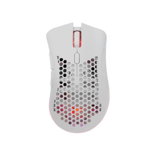 SOURIS GAMING WHITE SHARK SANS FIL LIONEL - GM-5012 - BLANC