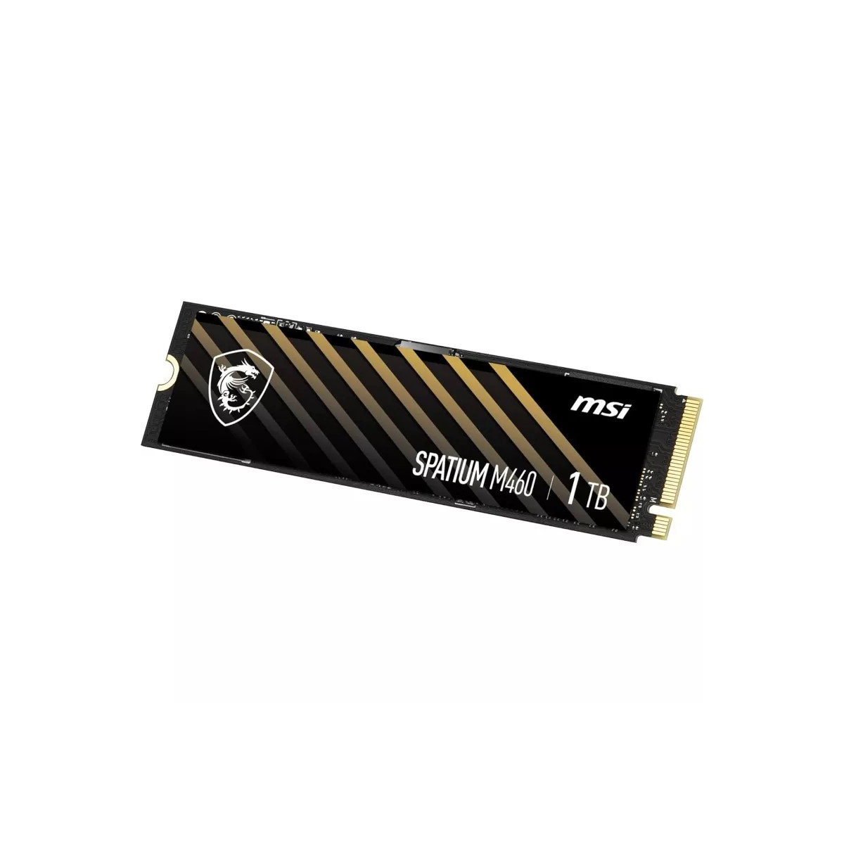 DISQUE DUR INTERNE SSD MSI SPATIUM M460 PCIE 4.0 NVME M.2 / 1 TO