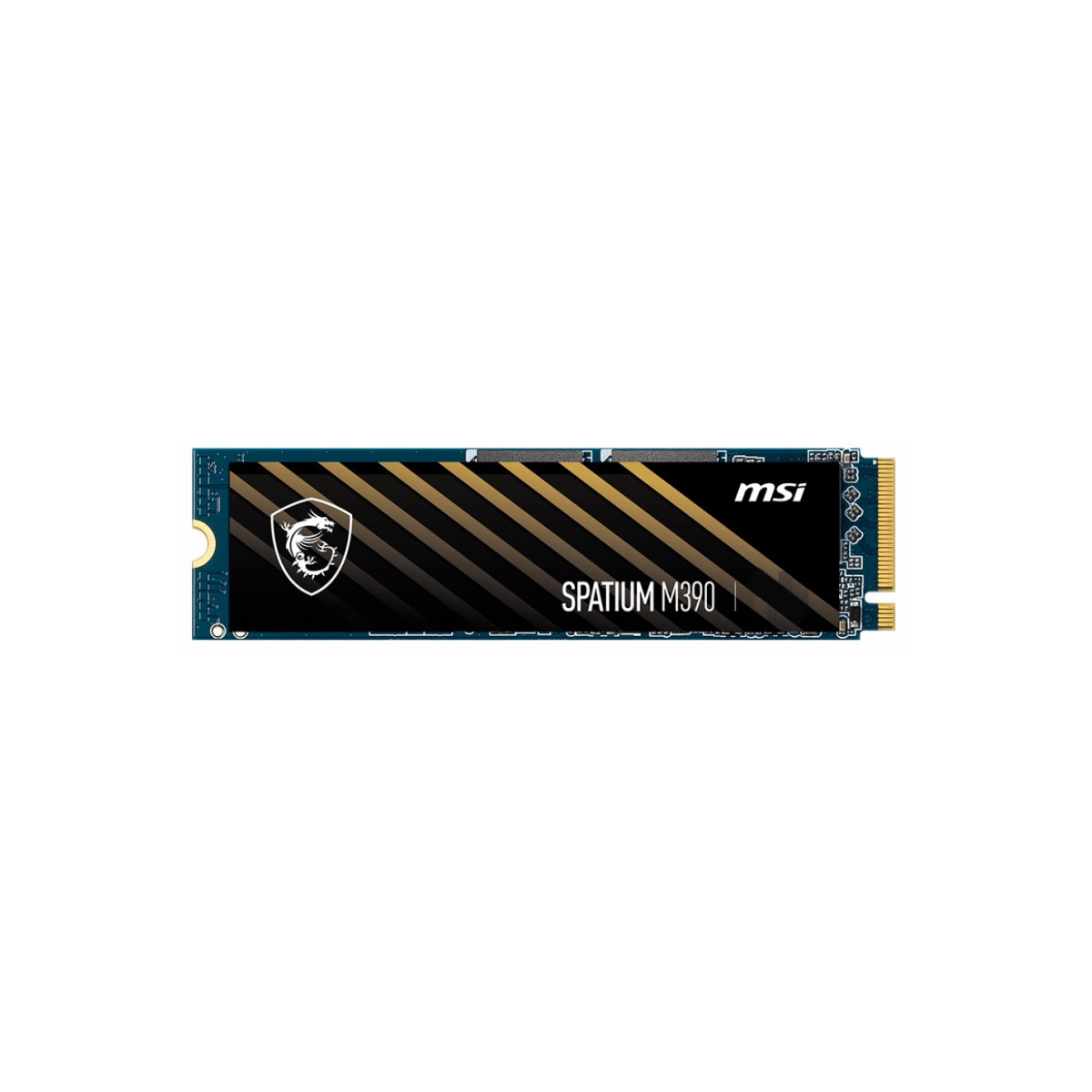 DISQUE DUR SSD INTERNE MSI SPATIUM M390 M.2 3D NAND NVME / 500 GO / NOIR