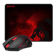 PACK TAPIS ET SOURIS GAMER SANS FIL REDRAGON M601-WL-BA