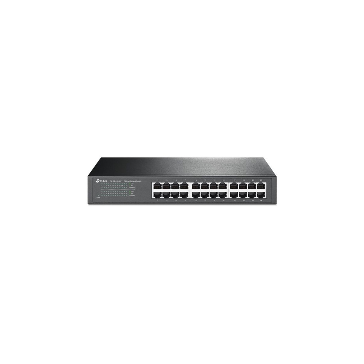 SWITCH RACKABLE DE BUREAU 19" GIGABYTE TP-LINK 24 PORTS