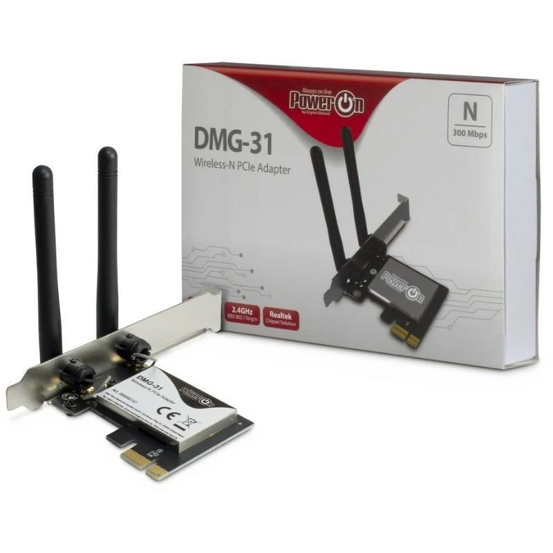 CARTE PCI-E WIFI POWER ON DMG-31 300Mbps