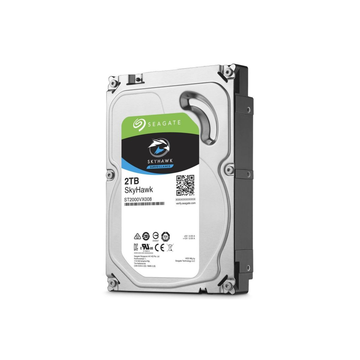 DISQUE DUR INTERNE 3.5″ SEAGATE SKYHAWK SURVEILLANCE 2 TO