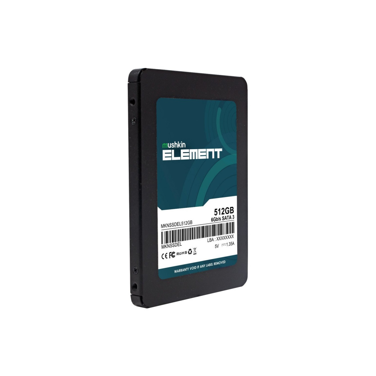 DISQUE DUR SSD INTERNE 2.5″ SATA MUSHKIN ELEMENT / 512 GO