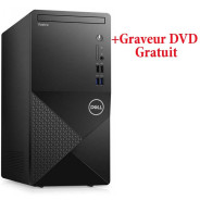 Pc De Bureau Dell Vostro 3910 i3 12Gén 4Go 1To Noir