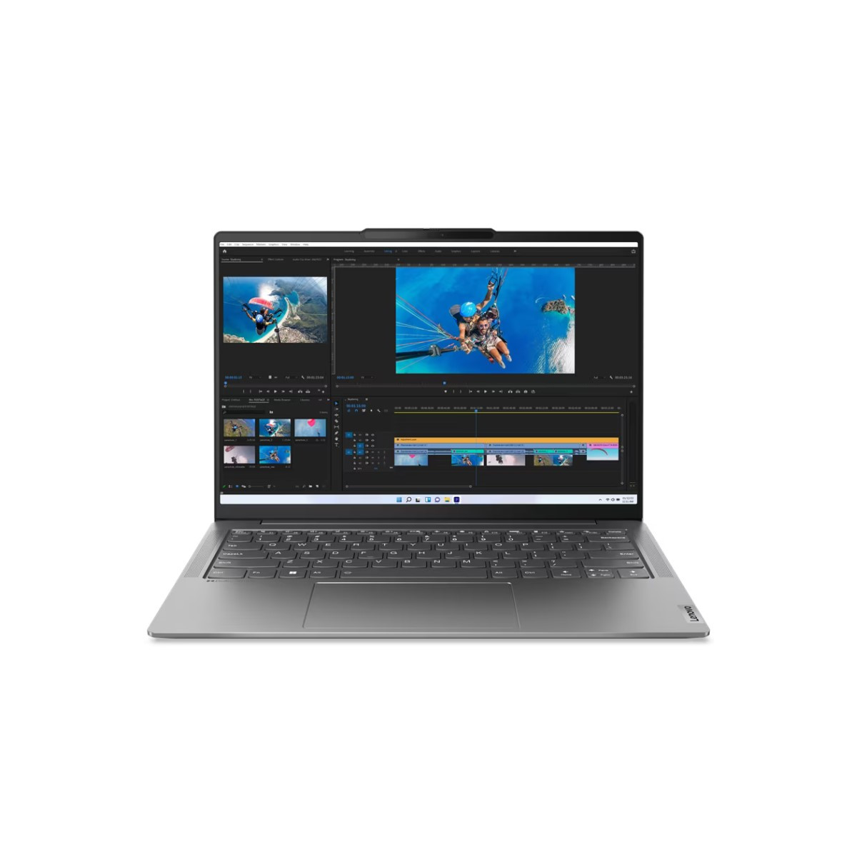 BST / PC portable Lenovo Yoga mince 6 14IAP8 / i5-1240P / 8 Go / Gris