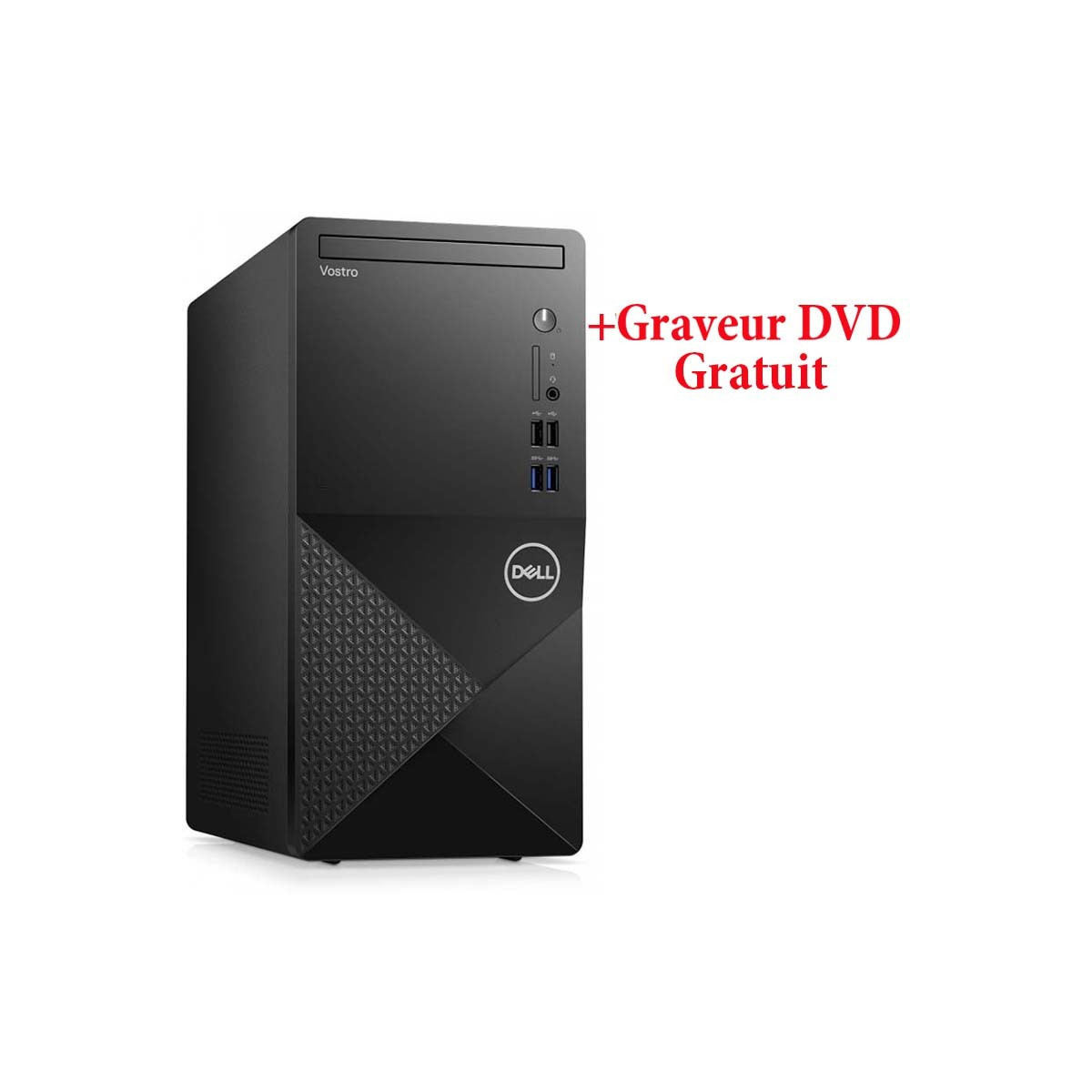 Pc De Bureau Dell Vostro 3910 i3 12Gén 32Go 1To Noir