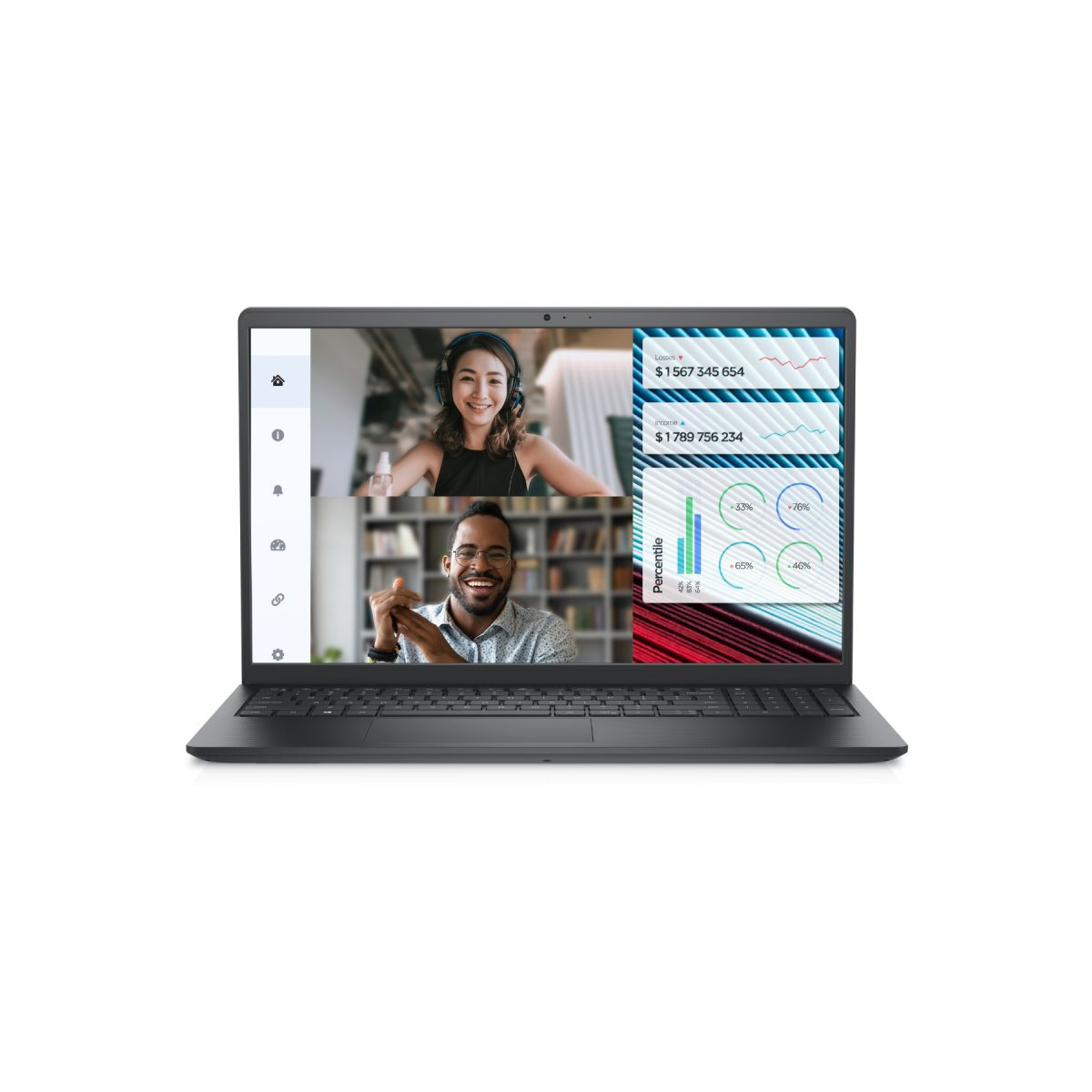 PC PORTABLE DELL VOSTRO 3520 / I5-1235U / 8 GO / 512 GO SSD / NOIR