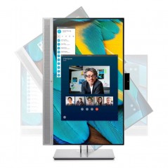 Écran HP EliteDisplay Pivotant E243m 24" Full HD + Webcam HD