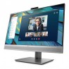 Écran HP EliteDisplay Pivotant E243m 24" Full HD + Webcam HD Gris