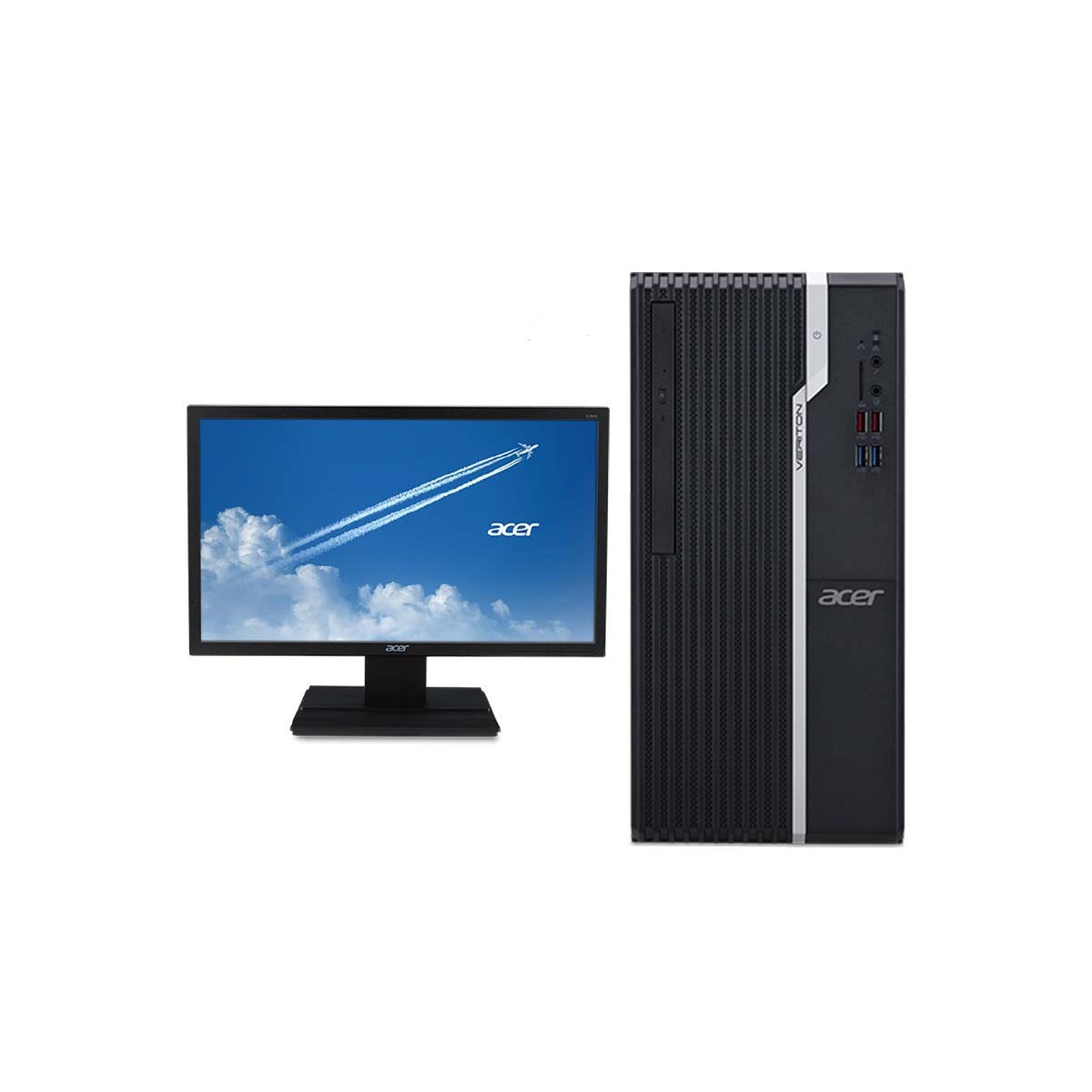 Pc de Bureau Acer Veriton S2680G i3 10Gén 8Go 1To Noir (DT.VV2EF.008)