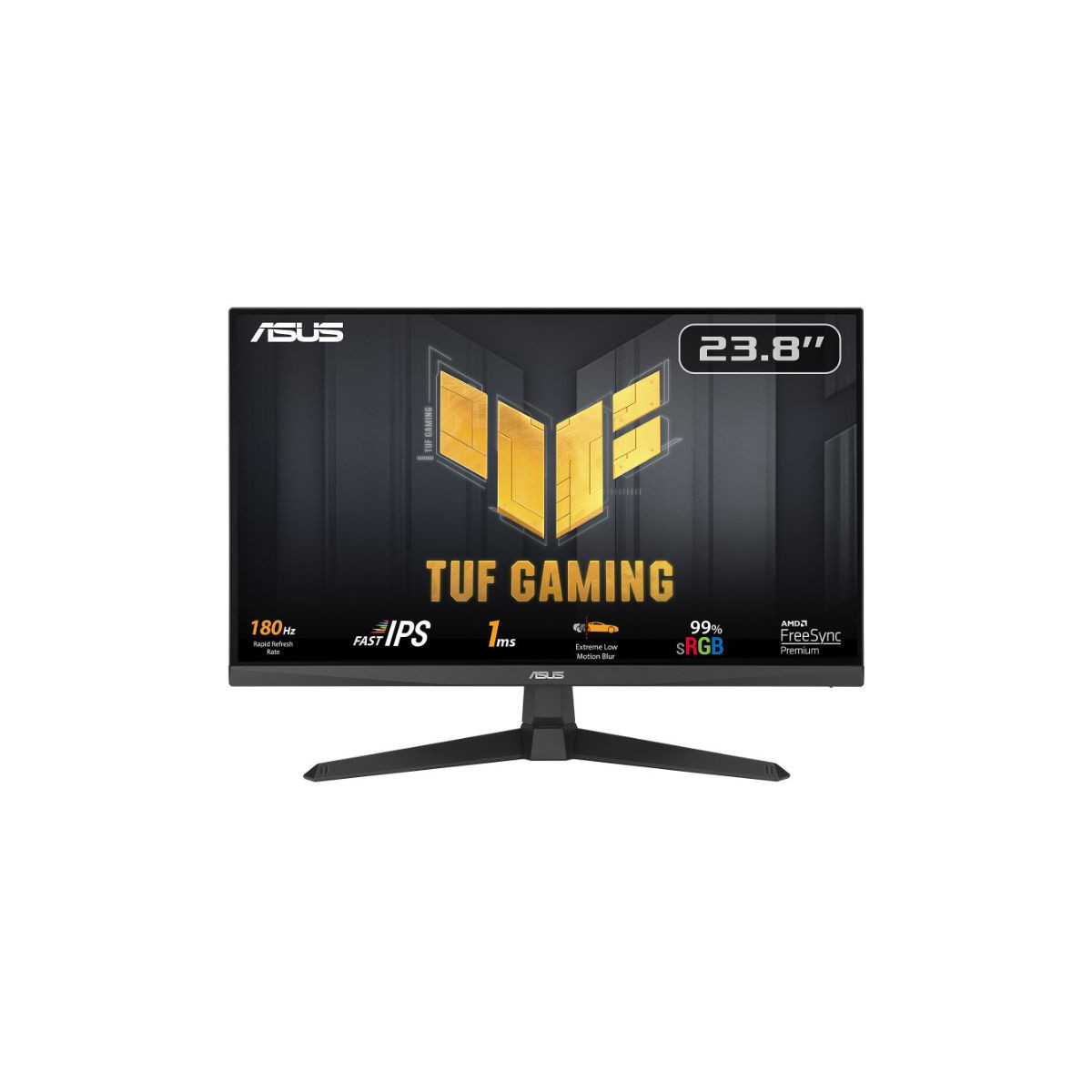 Écran Gaming Asus TUF VG249Q3A 24″ Full HD IPS 180 Hz Noir