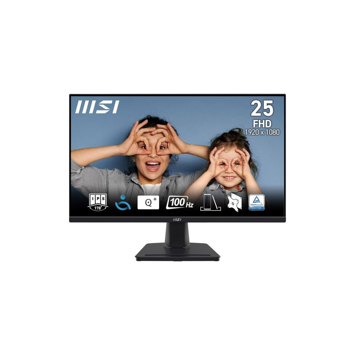 Écran MSI PRO MP252 24.5″ Full HD IPS 100 Hz Noir