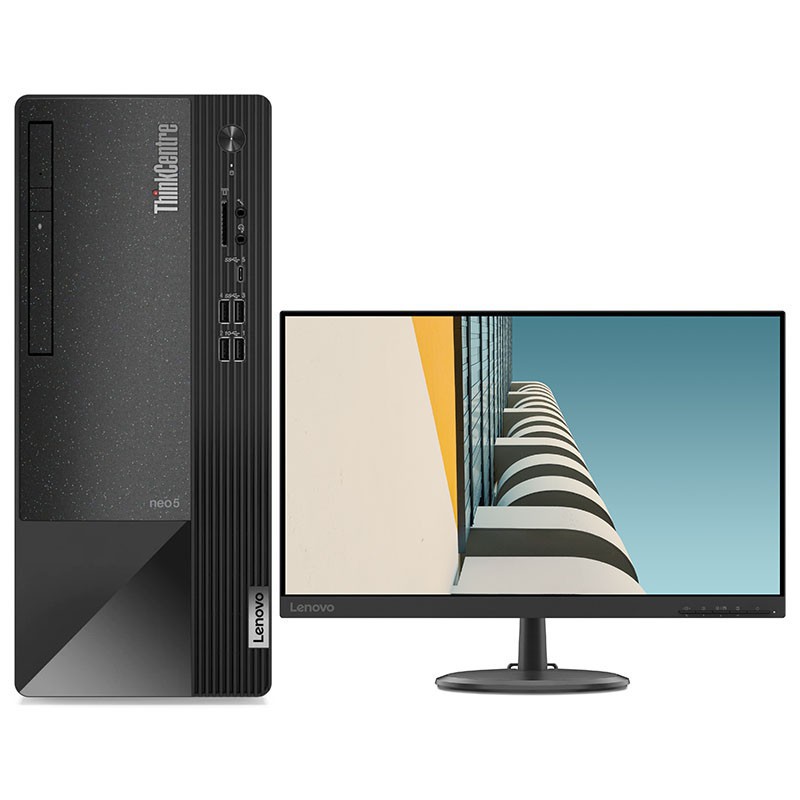 Pc De Bureau Lenovo ThinkCentre néo 50t i3 12Gén 24Go 1To Noir