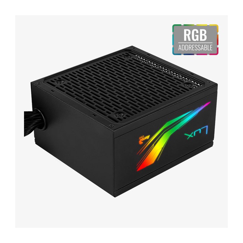 BLOC D’ALIMENTATION AEROCOOL LUX 550W RGB