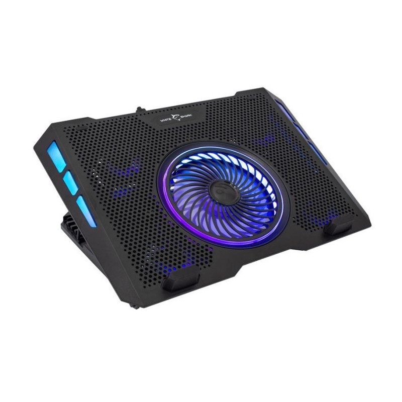 REFROIDISSEUR GAMER WHITE SHARK AURORA POUR PC PORTABLE 17.3″