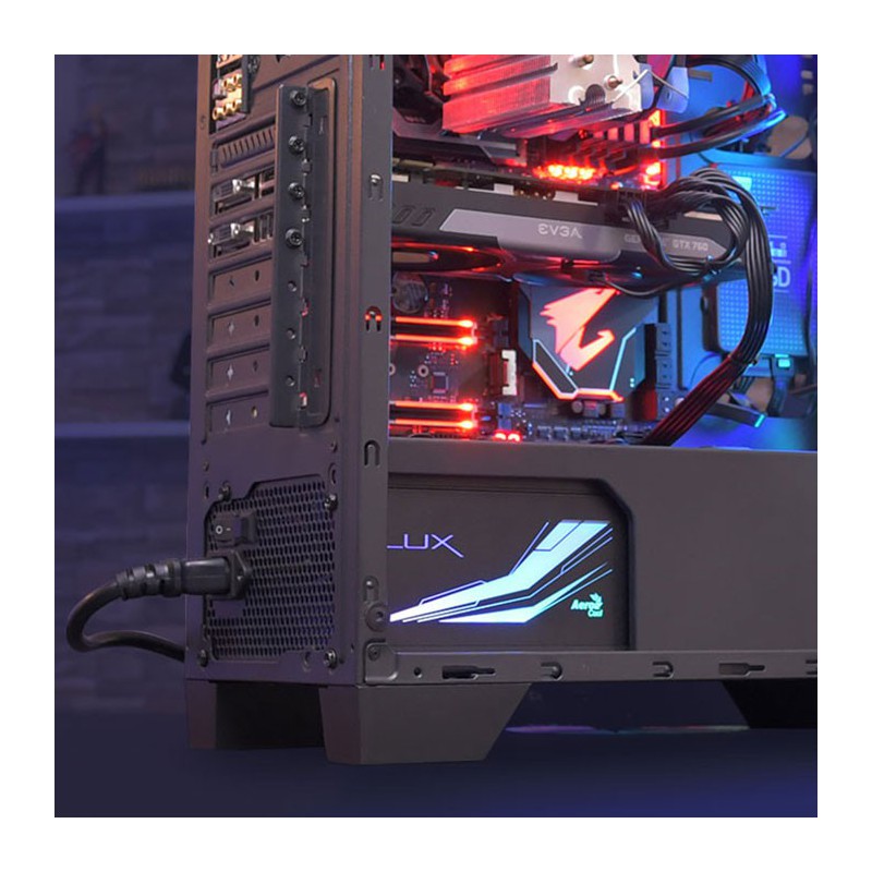 BLOC D’ALIMENTATION AEROCOOL LUX 550W RGB