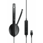 MICRO CASQUE BUREAUX SENNHEISER EPOS ADAPT 160 USB II / NOIR