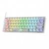 Clavier Gamer - Mécanique REDRAGON K617 FIZZ 60% RGB TRANSPARENT