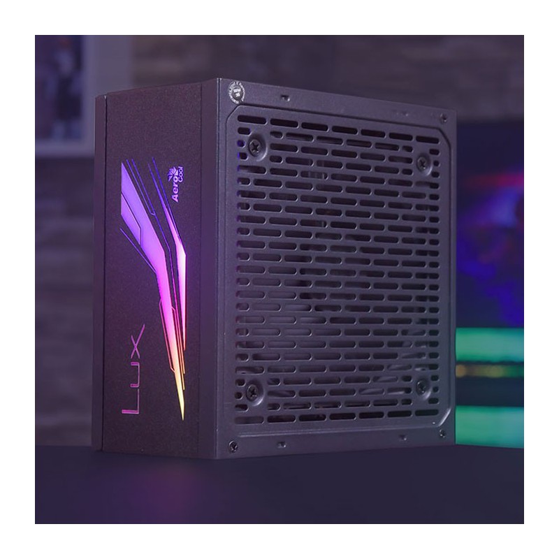 BLOC D’ALIMENTATION AEROCOOL LUX 750W RGB