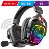 Micro Casque Sans FIL Gamer SPIRIT OF GAMER XPERT-H1500 RGB - Noir