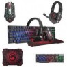 PACK GAMING MACRO G-301: CLAVIER + SOURIS + CASQUE + TAPIS SOURIS