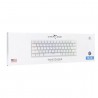 Clavier Gamer Filaire WHITE SHARK WAKIZASHI 2 US Blanc - Interrupteurs bleus