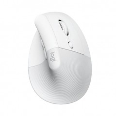Souris Sans Fil LOGITECH Ergonomique Verticale Lift - Blanc