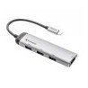 HUB USB VERBATIM USB-C 4X PORT USB GEN 01+ AFFICHAGE LED - GRIS