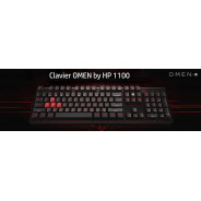 CLAVIER HP OMEN 1100 AZERTY GAMER MECANIQUE (1MY13AA)