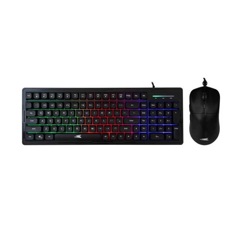 Ensemble Clavier + Souris Filaire BARACUDA ORCA - Noir