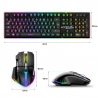 Ensemble Clavier et Souris Gamer Sans Fil Spirit of Gamer ULTIMATE 600 / Noir
