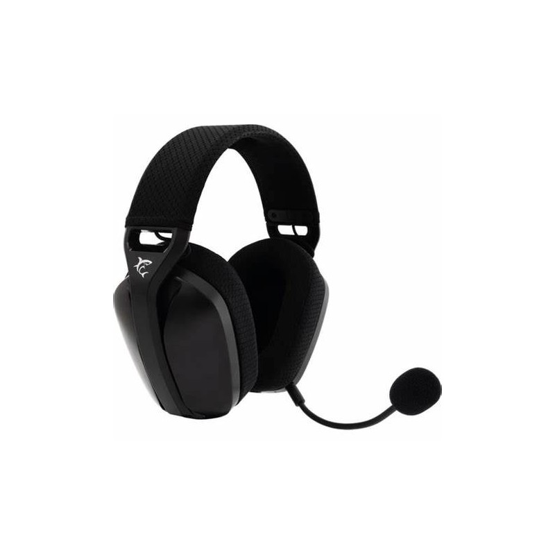 CASQUE WHITE SHARK WGH-2442 BUTTERFLY SANS FIL BLACK