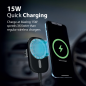 Chargeur Voiture Sans Fil Promate VentMag 15W Noir