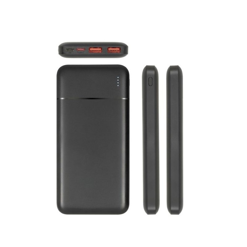 Power Bank RIVACASE VA2101 22.5W 10000 mAh QC/PD - Noir