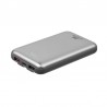Power Bank RIVACASE VA2611 / 10000 mAh / Charge ultra rapide PD 30W / Avec 2 câbles intégrés / Gris