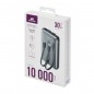 Power Bank RIVACASE VA2611 / 10000 mAh / Charge ultra rapide PD 30W / Avec 2 câbles intégrés / Gris